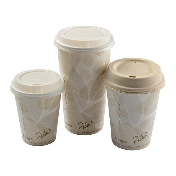 Compostable Hot Cups with Lids