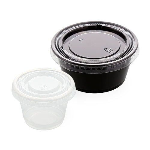 Compostable Portion Cups & Lids – AmerCareRoyal