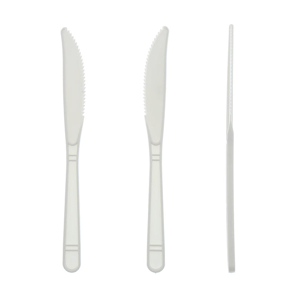 Plastic Knives, White for $56.82 Online