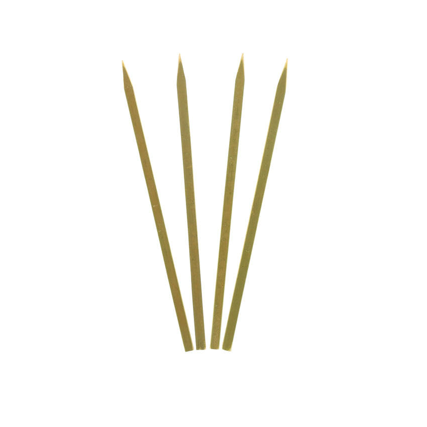 7" Flat Bamboo Skewers, Fanned Out Skewers