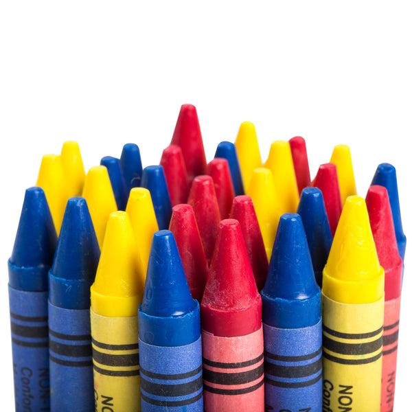 Crayola Cello Wrapped Bulk 4 Color Crayons Case