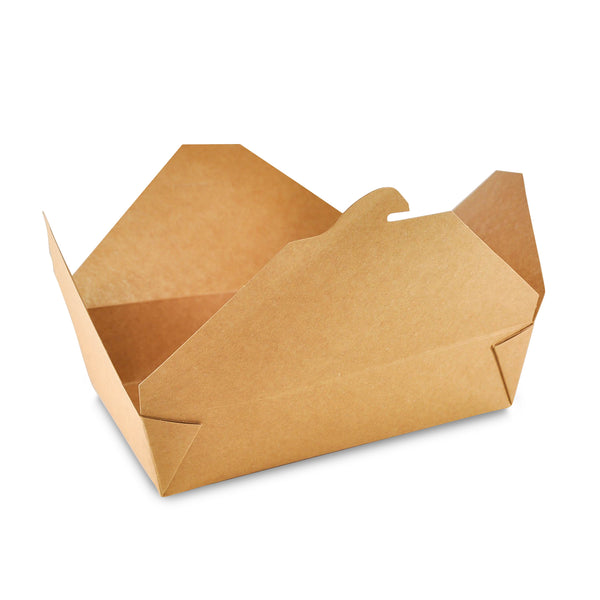  Royal #8 Kraft Folded Takeout Box, 6 Inch x 4-3/4 Inch x 2.5  Inch, Package of 50 : Industrial & Scientific