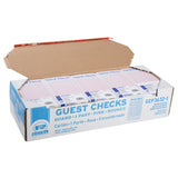 Pink Guest Check 1-Part Booked, 15 lines, Open Case