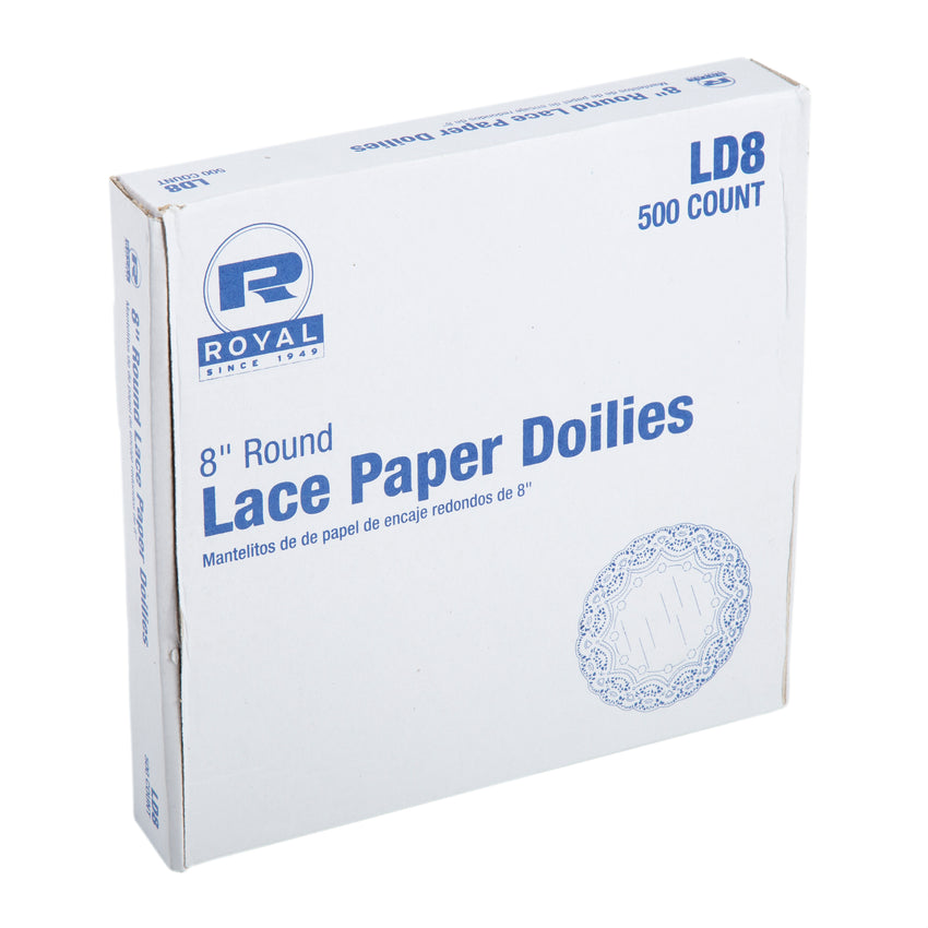 8" LACE DOILIE, inner packaging