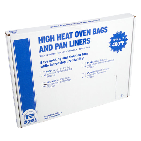 LK® Value Plus Poly Pan Liner - 34 x 18