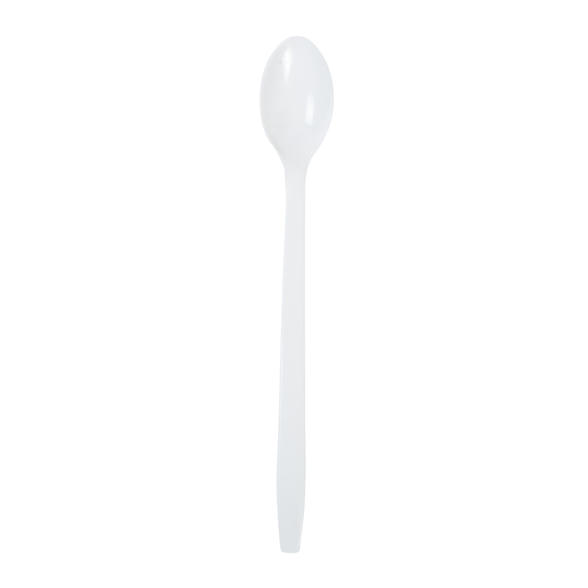 White Polypropylene Soda Spoon