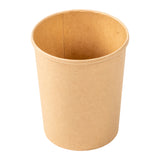 32 OZ KRAFT PAPER FOOD CONTAINER AND LID COMBO, Container Only