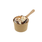 WOODEN SPOON, Spoon In Cup Of Ice Cream