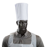 ROYAL 9" PLEATED CHEF HAT WITH COMFORT BAND, Hat On Mannequin
