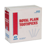 INDIVIDUAL CELLO Wrapped TOOTHPICKS PLAIN, Closed Case