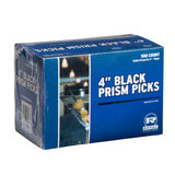ROYAL PRISM PICK 4" BLACK, Closed Inner Box
