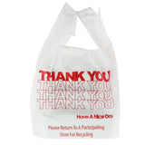 THANK YOU BAG 1/6 Heavy WEIGHT 11.5" X 6.5" X 22" 20 MIC, Opened Bag View