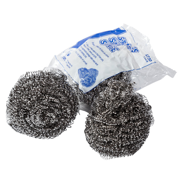 MR.SIGA Stainless Steel Scourer, Pack of 6, 30g