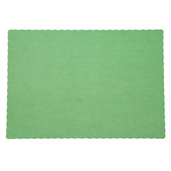 GREEN PLACEMAT 13.5