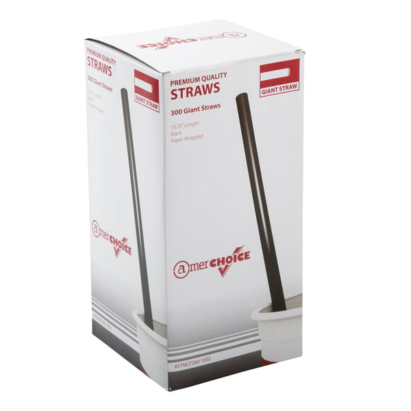 MarketPRO Giant Straw, 173245, White, 7.75 Length, 7200/Case