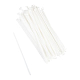 7.75" Jumbo Clear Straw, Paper Wrapped, Group Image