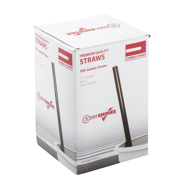 7.75″ Jumbo Neon Paper Straws – Compostable Source