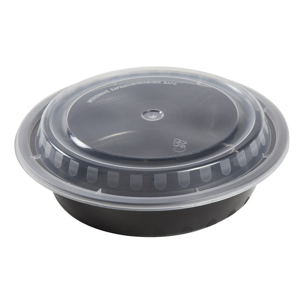Round Plastic Containers  Round Take Out Containers