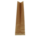 GROCERY BAG 16# NATURAL 7 3/4 X 4 3/4 X 16, side view