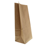 GROCERY BAG 25# NATURAL SH 8 1/4 X 5 3/8 X 18 1/8, side view