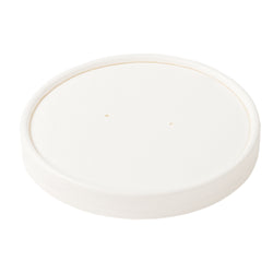 32 OZ VENTED PAPER LID WHITE