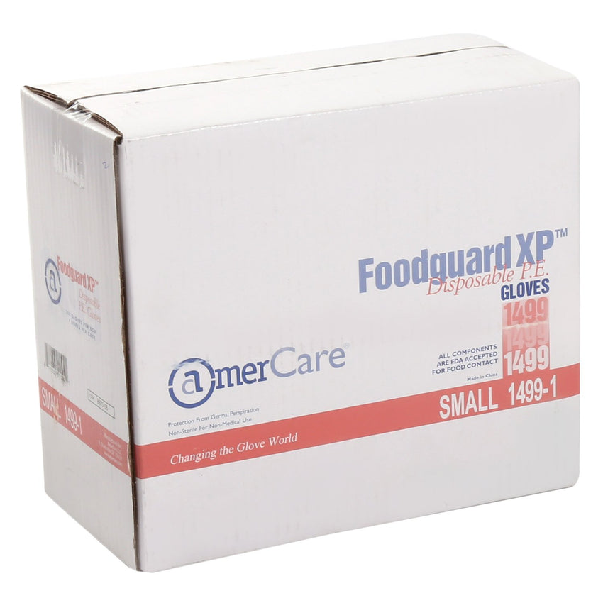 Foodguard XP Poly Gloves, Powder Free, Closed Case