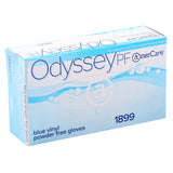 Odyssey Blue Vinyl Gloves, Powder Free, Inner