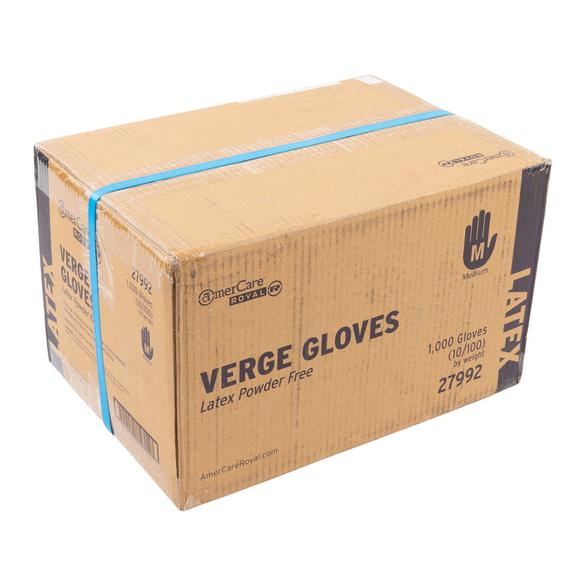 Latex Gloves, Powder Free, Individual Glove, Case