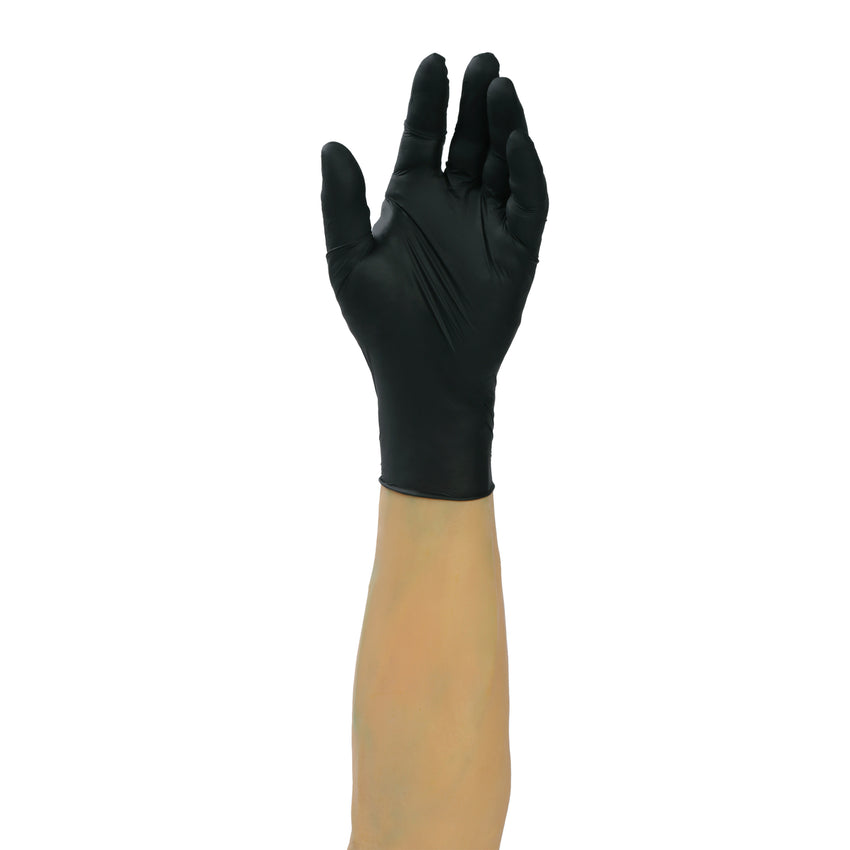 Glove, Nitrile Edge Black Powder-Free, On Hand
