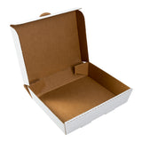 White Half Pan Corrugated Catering Box, Open Box