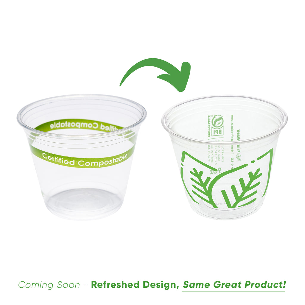 Solo® Ultra Clear™ Clear PET Cup - 9 oz. Squat