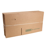 Kraft Corrugated Carry Out Box, Collapsed and Bundled