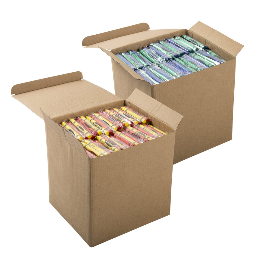 Cello Wrapped 2-Pack Crayons, Inner Packages