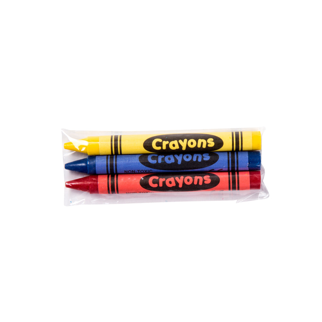 Crayon, Cello 3 Pk, 720 Pk/3 (Rd, Bl, Yw) – AmerCareRoyal