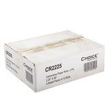 POS Tray, 2.25" x 90' 2 Ply Carbonless Register Rolls, Closed Case