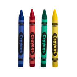 Crayons, Bulk Pack, Blue, Red, Green and Yellow Crayons