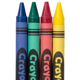 Cello Wrapped 4-Pack Crayons, Close-Up of Yellow, Blue, Green and Red Crayons