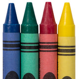 Crayons, Bulk Pack, Close-Up Of Blue, Red, Green and Yellow Crayons