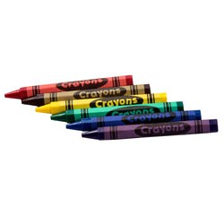 Crayola Crayon Bulk Case - 4 colors (750 Packs of 4 each = 3,000 crayons/case)  - 52-8902