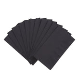 Black Dinner Napkin, 2-Ply, 15" x 17", Fanned Out Napkins