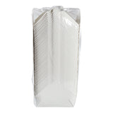 White Folded Takeout Box, 7-3/4" x 5-1/2" x 2-1/2", Inner Package