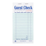GUEST CHECK PAPER INTERLEAV CARBON 2 PT BOOKED