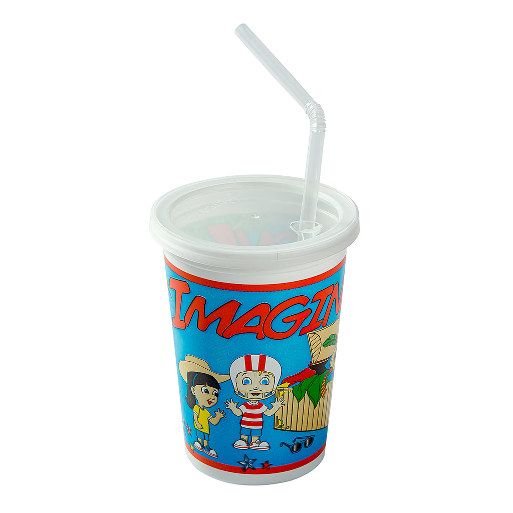Cargo of Fun Kid Cup 500 Cup/Lid/Straw (500 units) - Kidstar