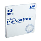 12" LACE DOILIE, inner packaging