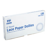 6" LACE DOILIE, inner packaging
