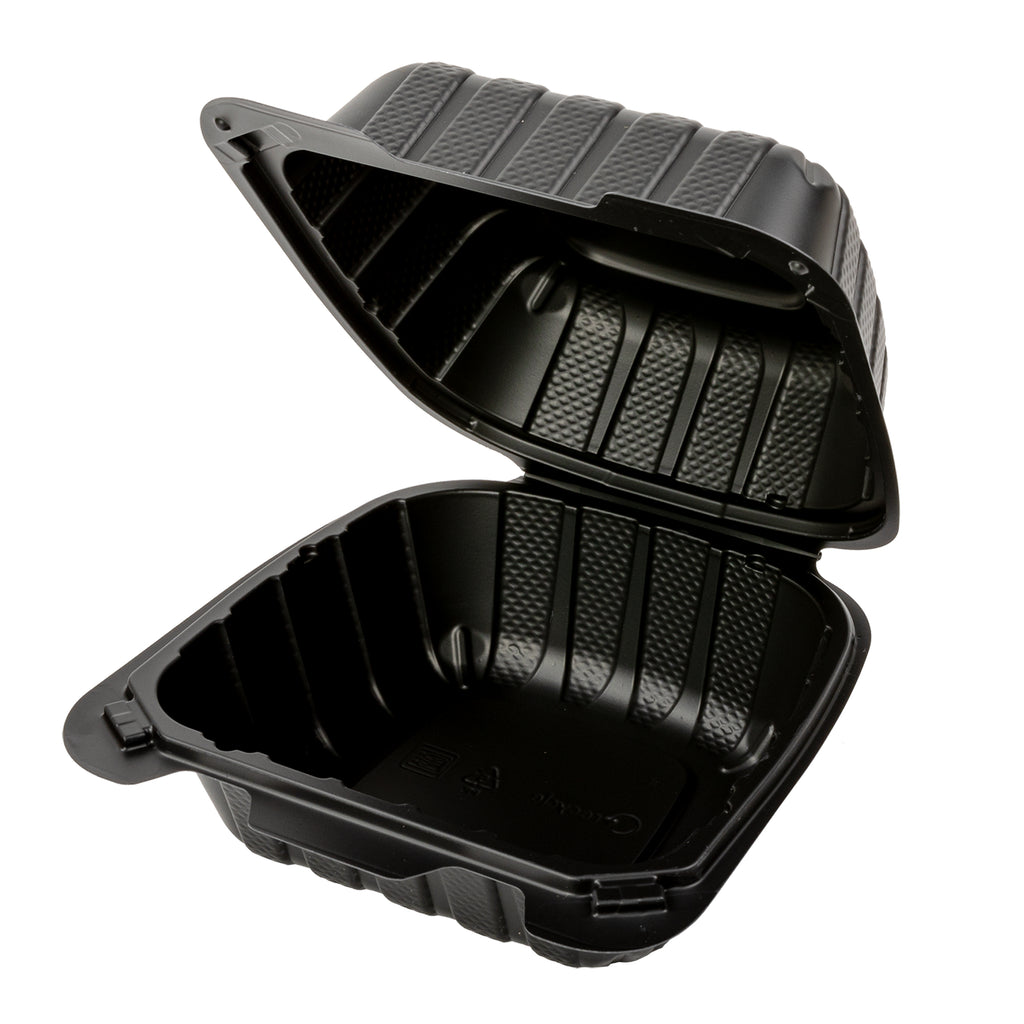 Plain Plastic Food Grade 6 Compartment Plate With Lid, For Hotel