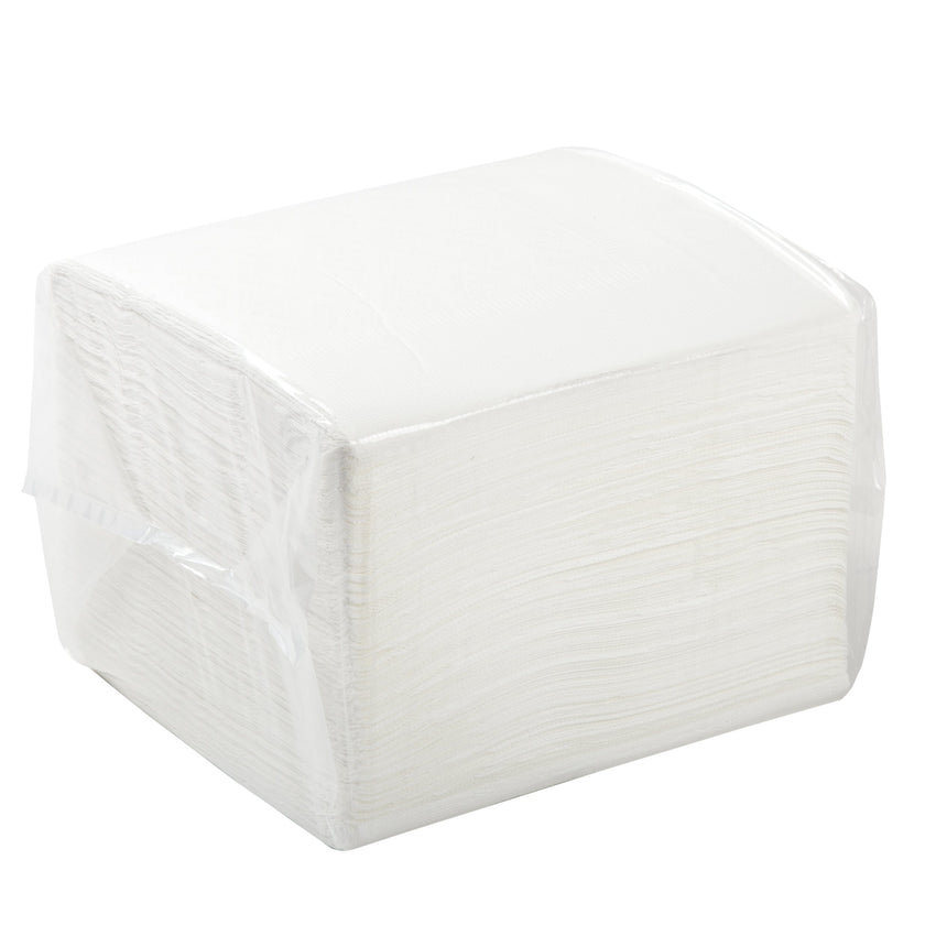 White Dinner Napkin, 16.5" x 16.5", 2-Ply, Inner Package