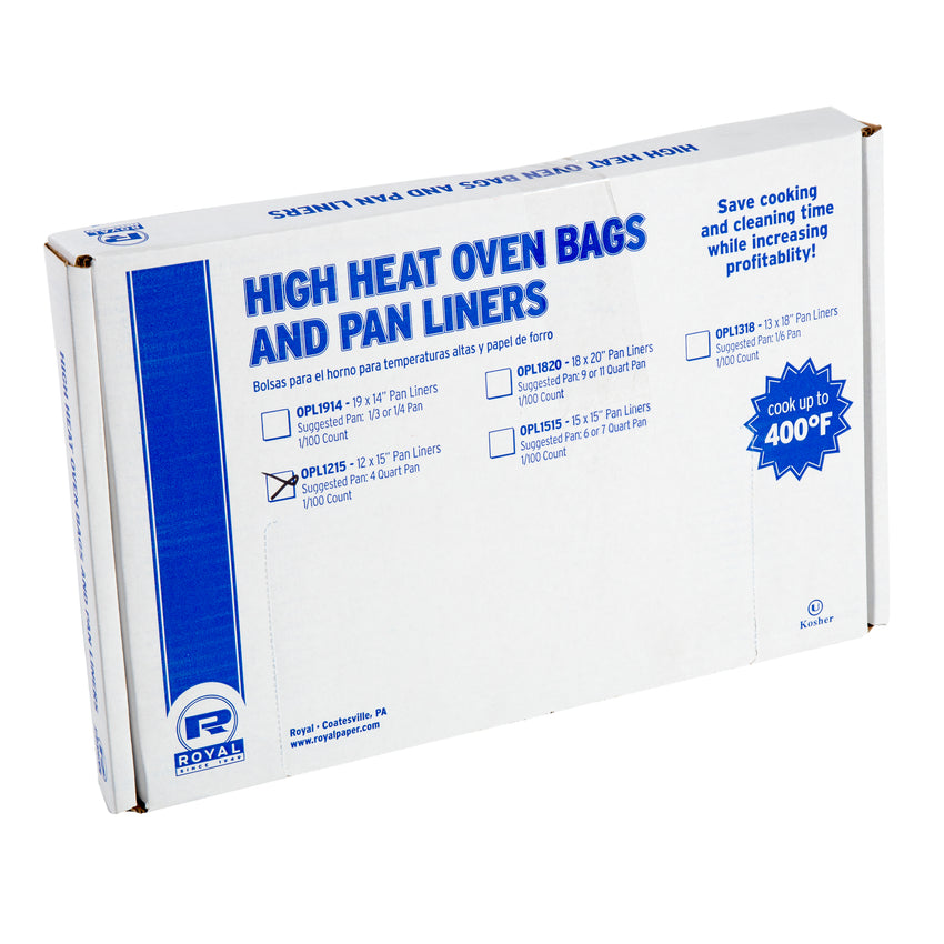 HIGH HEAT OVEN PAN LINER 4QT. PAN 12" X 15", inner packaging