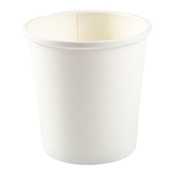 16 OZ WHITE PAPER FOOD CONTAINER
