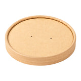 32 OZ KRAFT PAPER FOOD CONTAINER AND LID COMBO, Lid Only